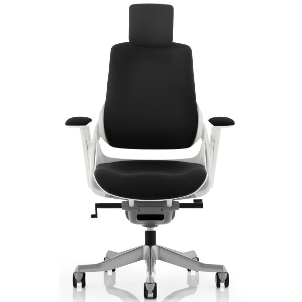 Zure Black Fabric Ergonomic Office Chair